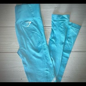 Light blue gymshark leggings - small.